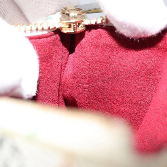 LOUIS VUITTON Monogram Multicolor Pochette MM Pouch White M60028 LV Auth BA7202 - Picture 12 of 16